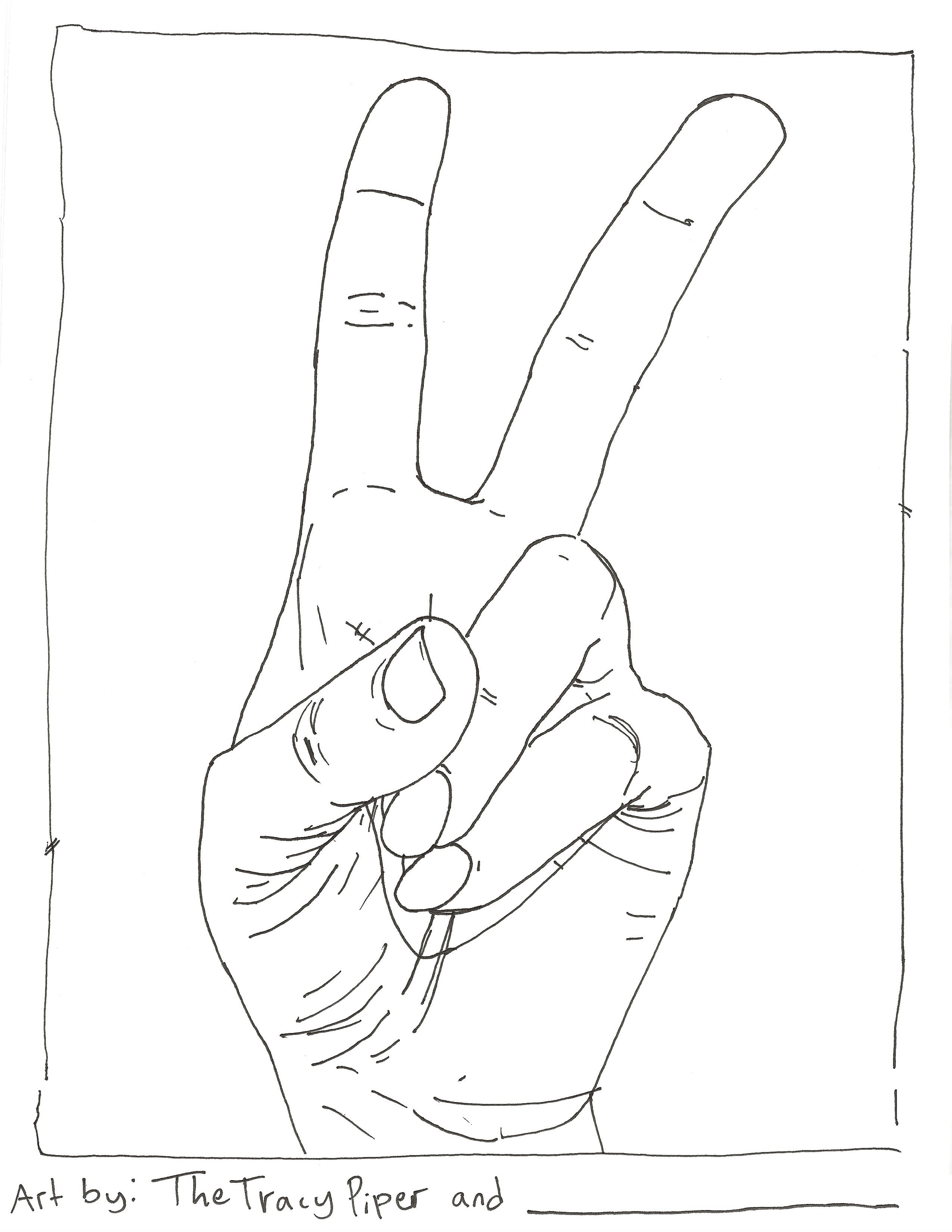 "Make Your Mark" Coloring Pages by The Tracy Piper – Voss Gallery